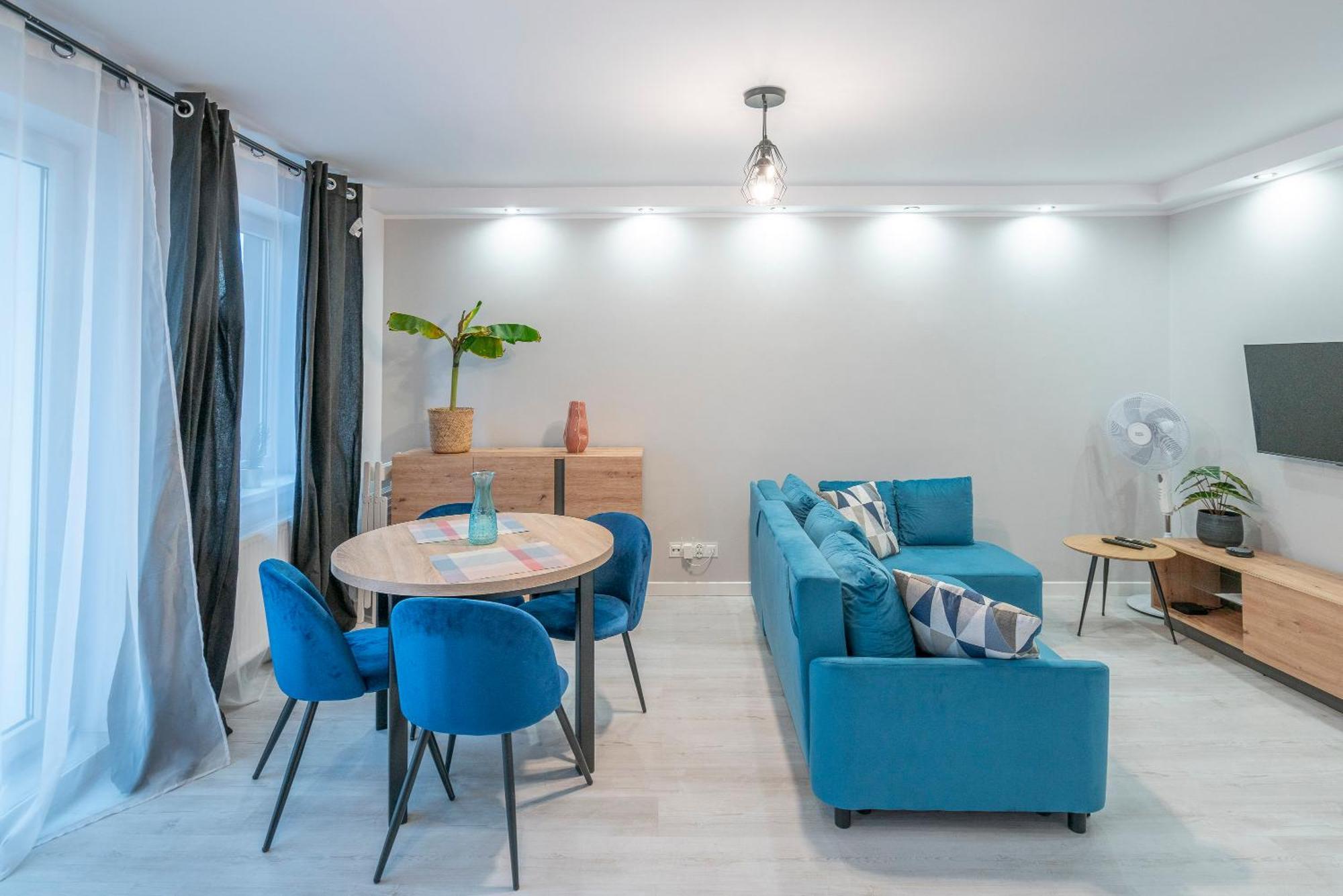Stylowy Apartament Blue Self Check In 24H Breslau Exterior foto
